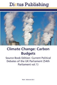 Paperback Climate Change: Carbon Budgets Book