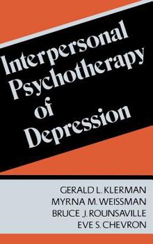 Hardcover Interpersonal Psychotherapy of Depression Book