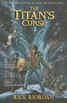 Library Binding Titan's Curse: The Graphic Novel Book