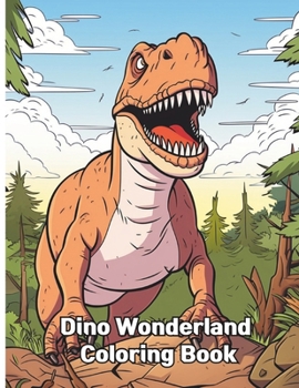 Paperback Dino Wonderland Coloring Book