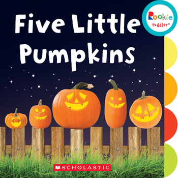 Board book Five Little Pumpkins (Rookie Toddler) Book