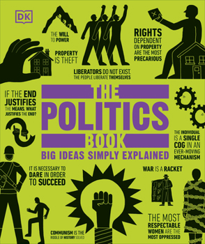Hardcover The Politics Book: Big Ideas Simply Explained Book