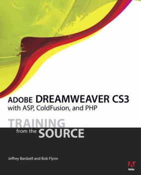 Paperback Adobe Dreamweaver CS3 with ASP, Coldfusion, and PHP [With CDROM] Book