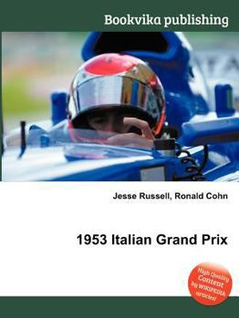 Paperback 1953 Italian Grand Prix Book