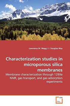 Paperback Characterization studies in microporous silica membranes Book