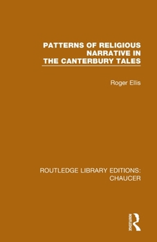 Paperback Patterns of Religious Narrative in the Canterbury Tales Book