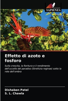 Paperback Effetto di azoto e fosforo [Italian] Book