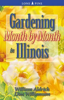 Paperback Gardening Month by Month in Illinois Book