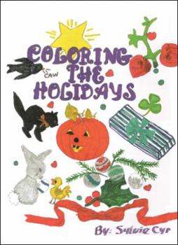 Paperback Coloring the Holidays Book