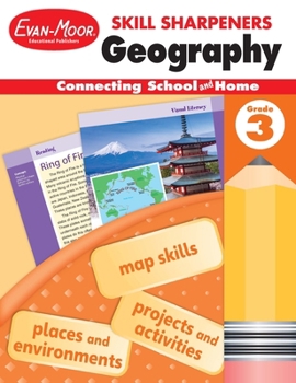 Paperback Skill Sharpeners: Geography, Grade 3 Workbook Book