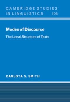 Hardcover Modes of Discourse Book