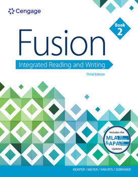 Paperback Fusion: Integrated Reading and Writing, Book 2 (with 2021 MLA Update Card) Book