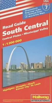 USA 7 South Central hallwag (+r) (USA Road Guides)