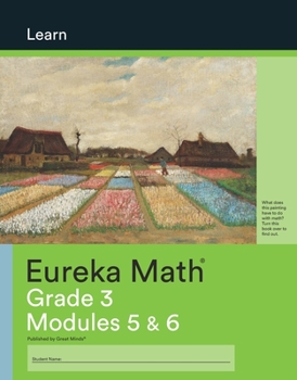 Paperback Eureka Math Grade 3 Learn Workbook #3 (Modules 5-6) Book
