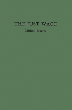 Hardcover The Just Wage. Book