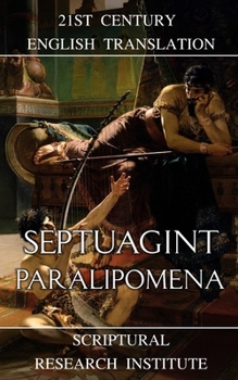 Paperback Septuagint: Paralipomena Book