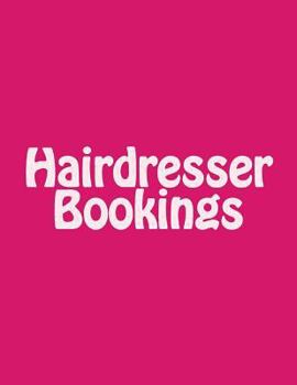Paperback Hairdresser Bookings Book