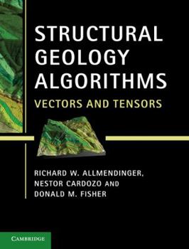 Hardcover Structural Geology Algorithms Book