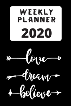 2020 Planner Weekly : January to December: Watercolor Cover (2020 Popular Planner)