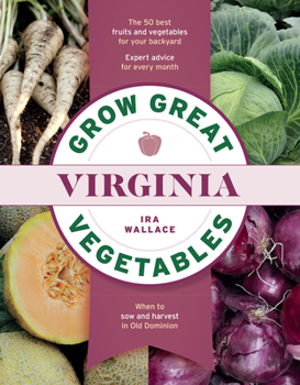 Paperback Grow Great Vegetables in Virginia Book