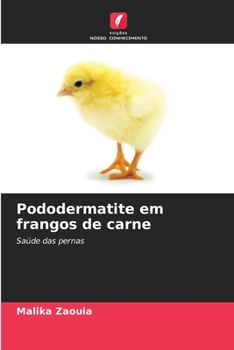 Paperback Pododermatite em frangos de carne [Portuguese] Book