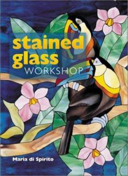 Paperback Stained Glass Workshop Book