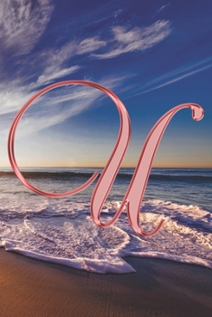 Paperback U Journal: A Monogram U Initial Capital Letter Notebook For Writing And Notes: Great Personalized Gift For All First, Middle, Or Book