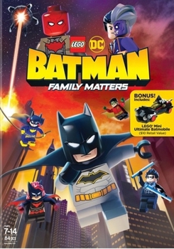 DVD Lego DC Batman: Family Matters Book