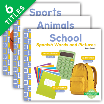 Library Binding Spanish Picture Dictionaries (Set) Book