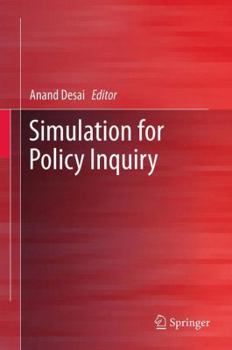 Paperback Simulation for Policy Inquiry Book