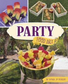 Hardcover Party Food Art Book