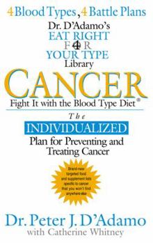 Hardcover Cancer: Fight It with the Blood Type Diet Book