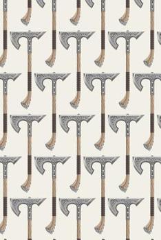 Paperback Viking Pattern - Go To Valhalla 77: Graph Paper 5x5 Notebook for Norse Mythology Lovers Book