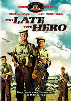DVD Too Late The Hero Book