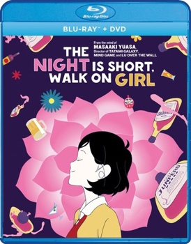 Blu-ray The Night is Short, Walk on Girl Book