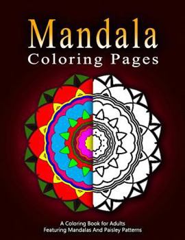 Paperback MANDALA COLORING PAGES - Vol.3: adult coloring pages Book