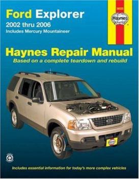 Paperback Ford Explorer & Mercury Mountaineer Automotive Repair Manual: 2002-2006 Book