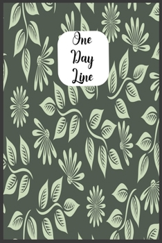 Paperback New One Line a Day: Add an artful touch to everyday and enjoy space to reflect, appreciate, and find beauty in every single day with the M Book