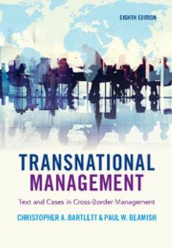 Hardcover Transnational Management: Text and Cases in Cross-Border Management Book