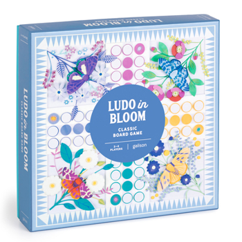 Board Game Ludo in Bloom Classic Board Game Set Book