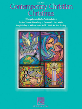 Paperback Contemporary Christian Christmas | Easy Piano Sheet Music Book for Beginners and Worship Players | Christmas Songbook with Inspirational CCM Arrangements | Faith-Based Piano Music for Holiday Book