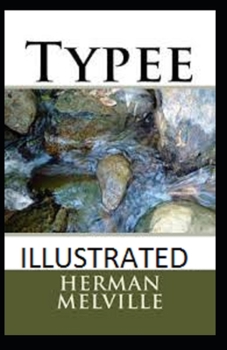 Paperback Typee illustrated by Herman Melville Book