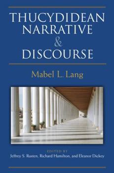 Hardcover Thucydidean Narrative and Discourse Book