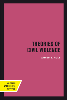 Hardcover Theories of Civil Violence Book