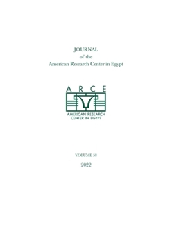 Paperback Journal of the American Research Center in Egypt, Volume 58 Book