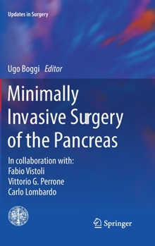 Hardcover Minimally Invasive Surgery of the Pancreas Book