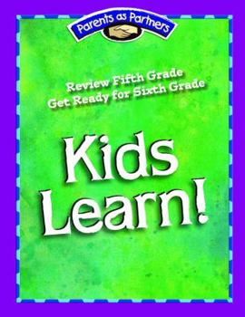 Unknown Binding Parents As Partners Kids Learn Review Fifth Grade Get Ready for Sixth Grade Book