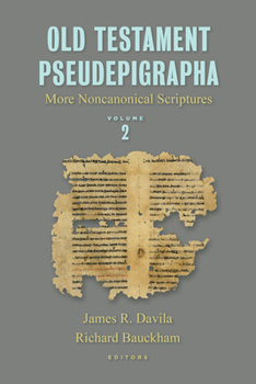 Paperback Old Testament Pseudepigrapha, Vol. 2: More Noncanonical Scriptures Book