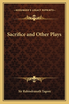 Paperback Sacrifice and Other Plays Book