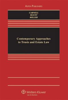 Hardcover Contemporary Approaches to Trusts and Estates Law Book